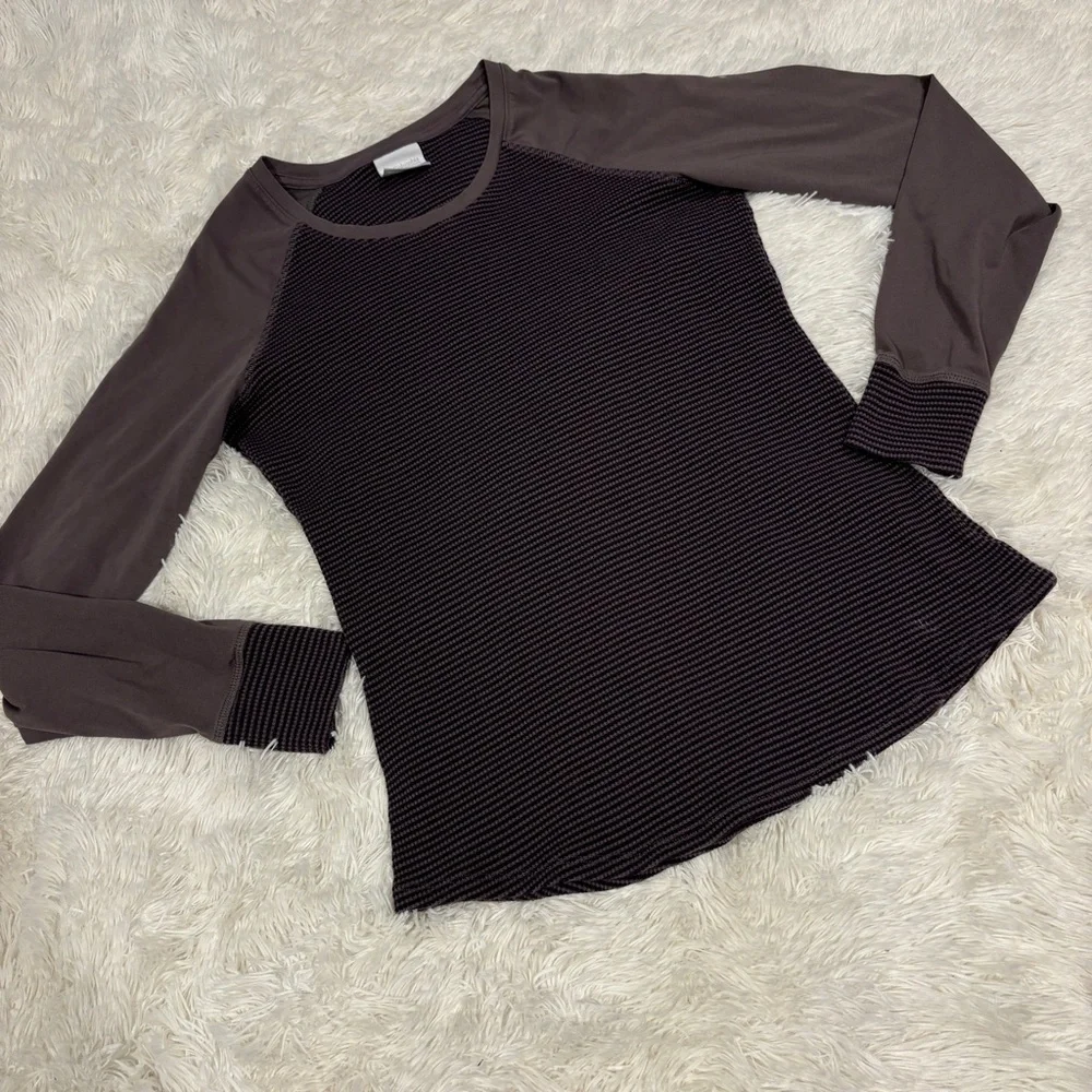 Columbia Womens Thermal Waffle Knit Long Sleeve pullover Shirt Size XL - Picture 11 of 11